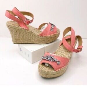 Chloe Jewel Espadrille Sandal Karri 9 New